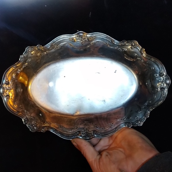 1940 Jorham candy dish and the bigger one is a serving dish. - Picture 2 of 8